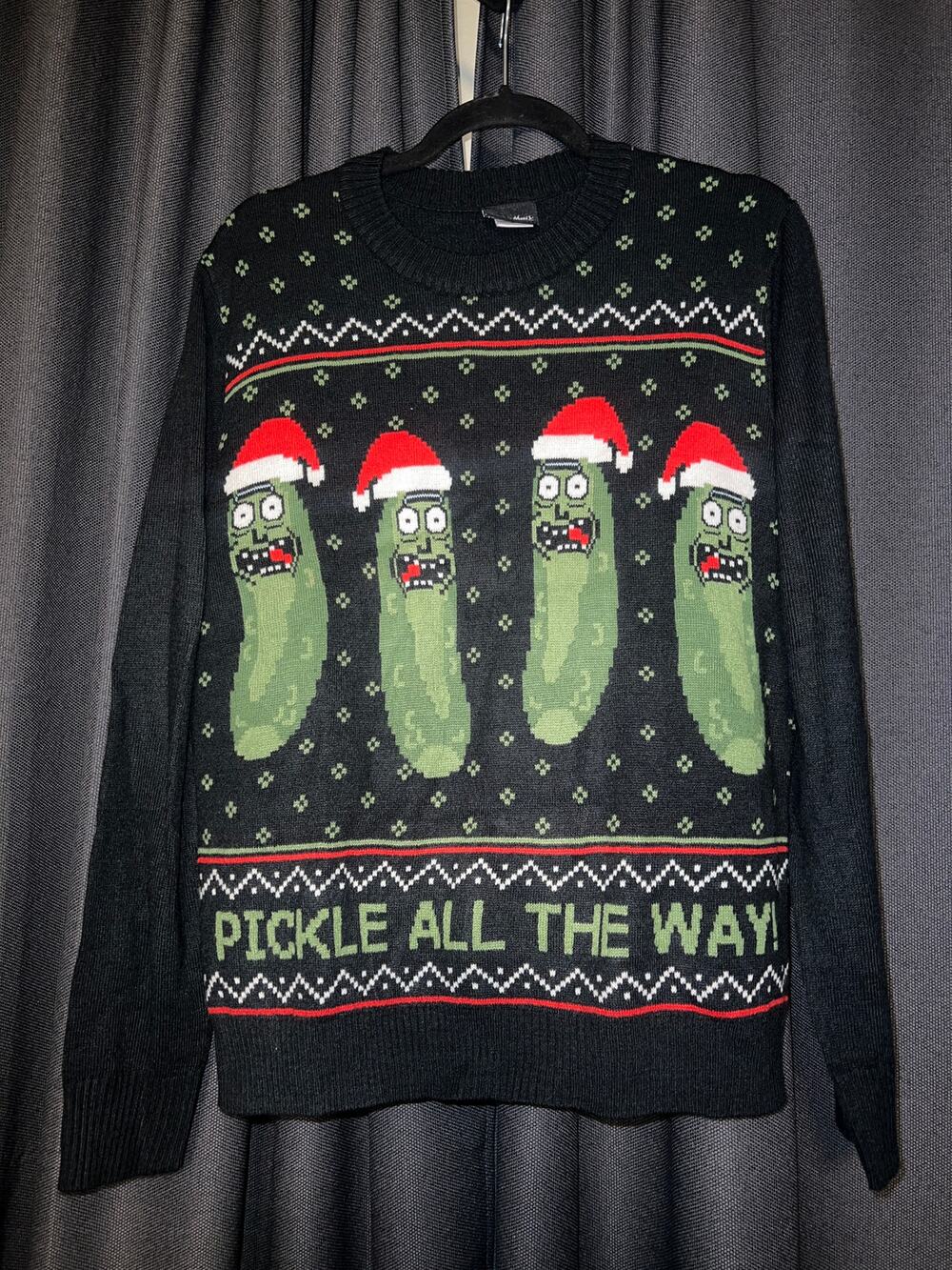 Ugly Christmas Sweater Xmas Size Small Rick and Morty